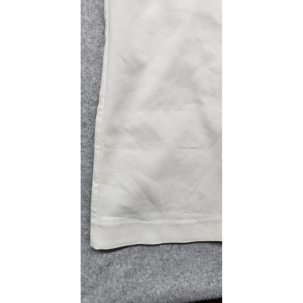 ZARA Women's High Waisted Wide Leg White Pants Slacks Size Large - Picture 3 of 6